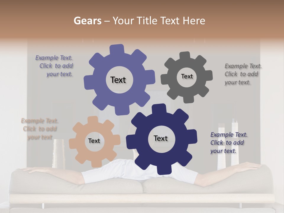 Cool White Energy PowerPoint Template