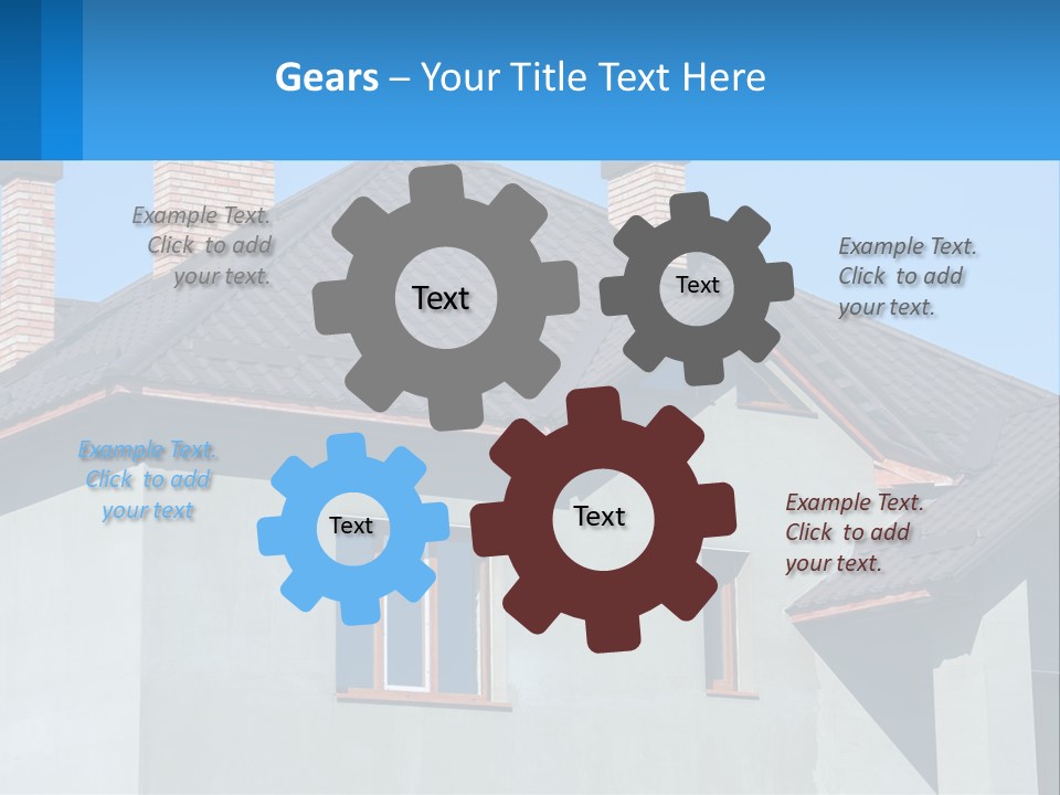 Technology House Remote PowerPoint Template