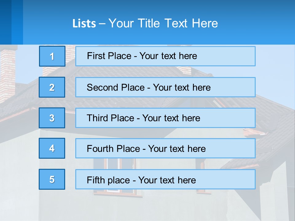 Technology House Remote PowerPoint Template