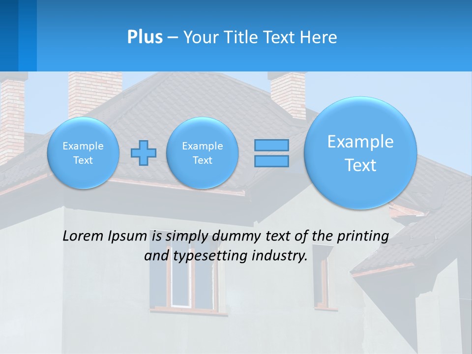 Technology House Remote PowerPoint Template