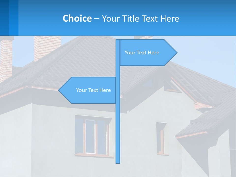 Technology House Remote PowerPoint Template