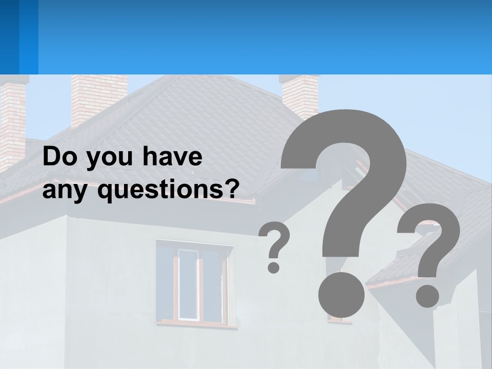 Technology House Remote PowerPoint Template