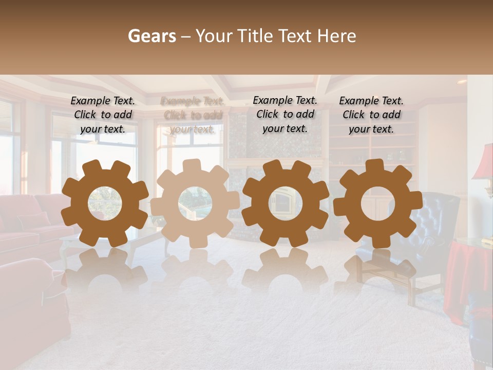 Condition Home Electricity PowerPoint Template