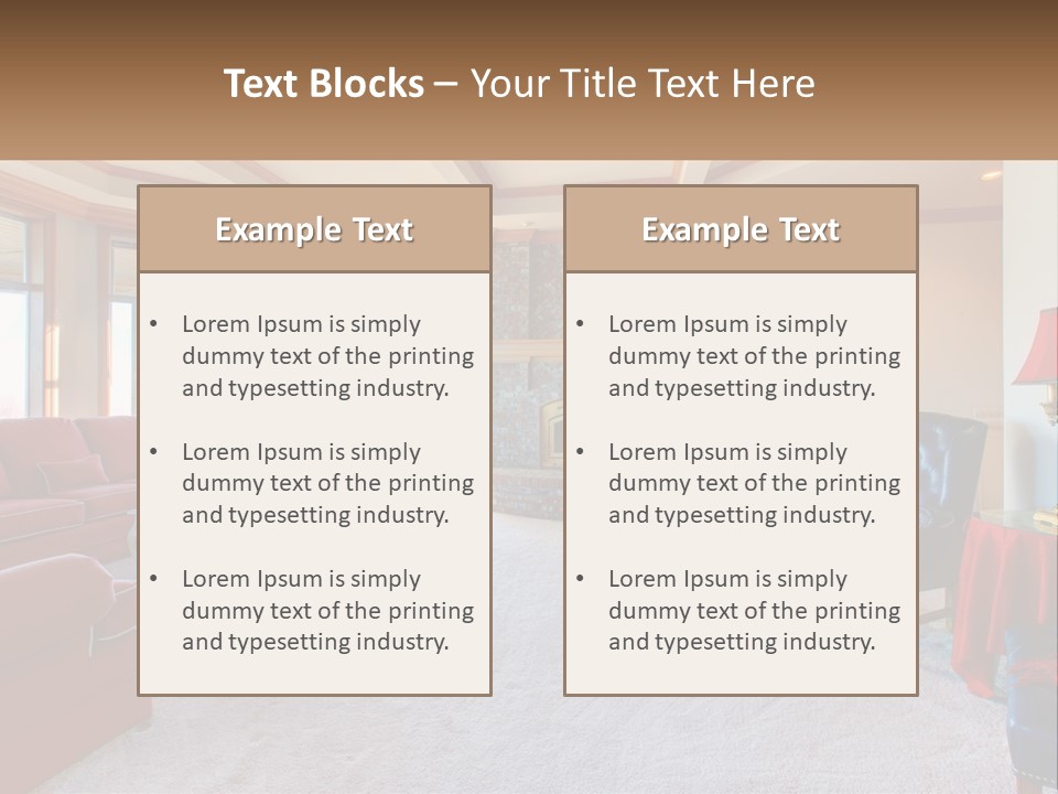 Condition Home Electricity PowerPoint Template