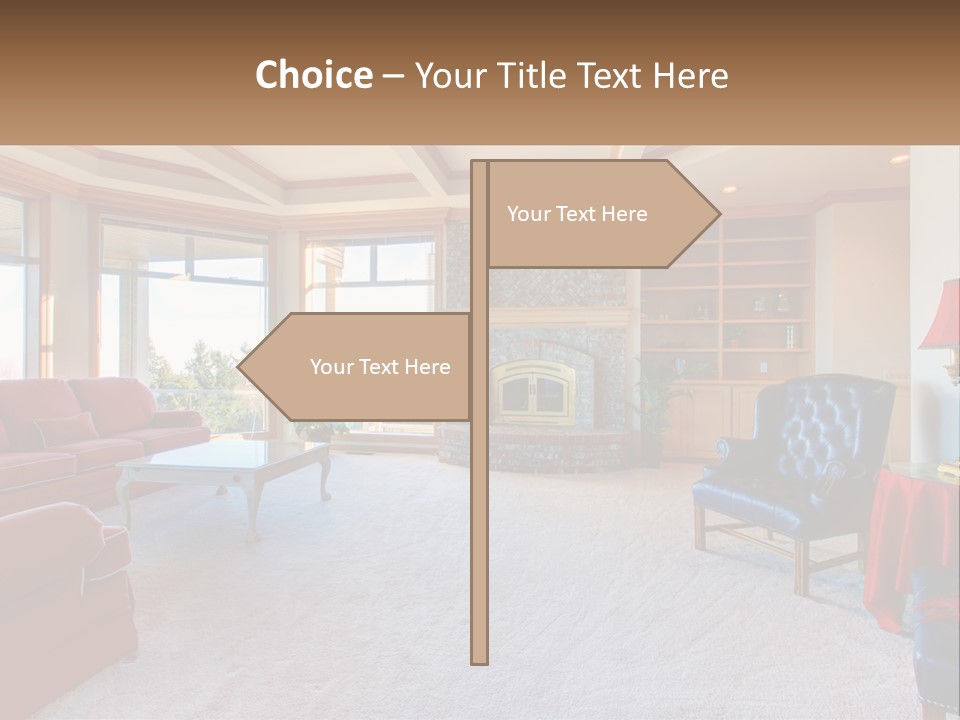 Condition Home Electricity PowerPoint Template
