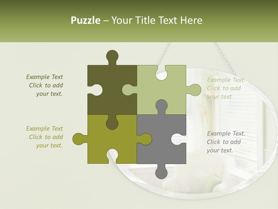 House Part Unit PowerPoint Template