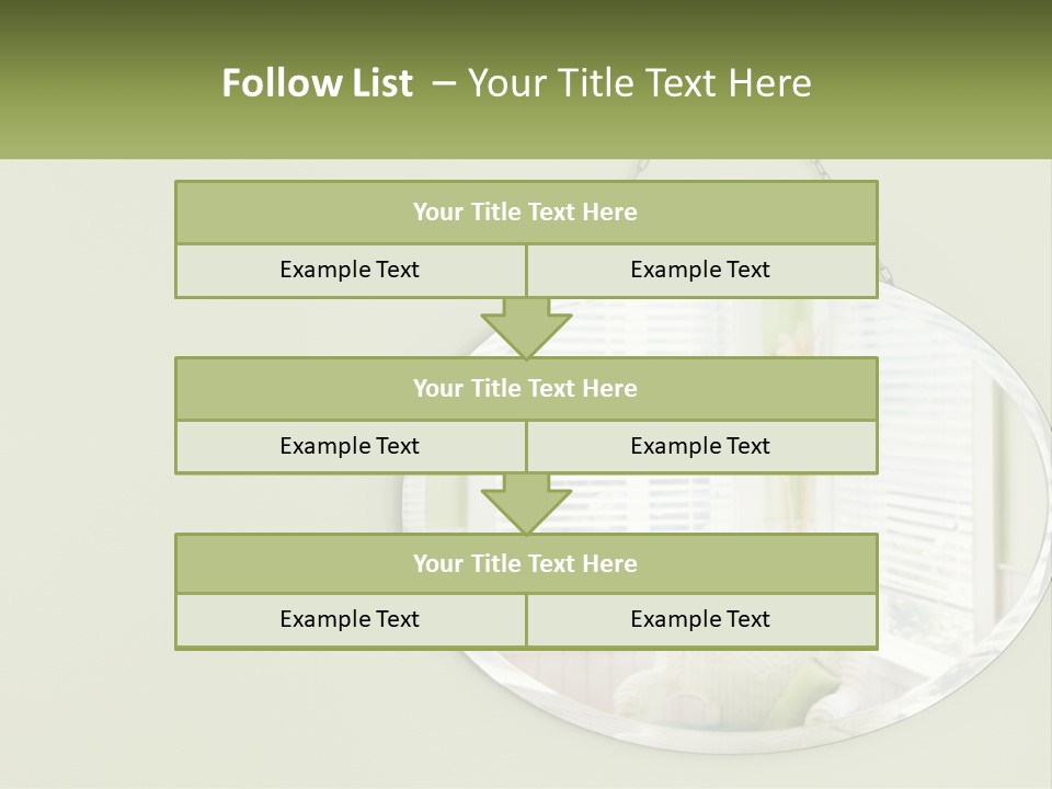 House Part Unit PowerPoint Template