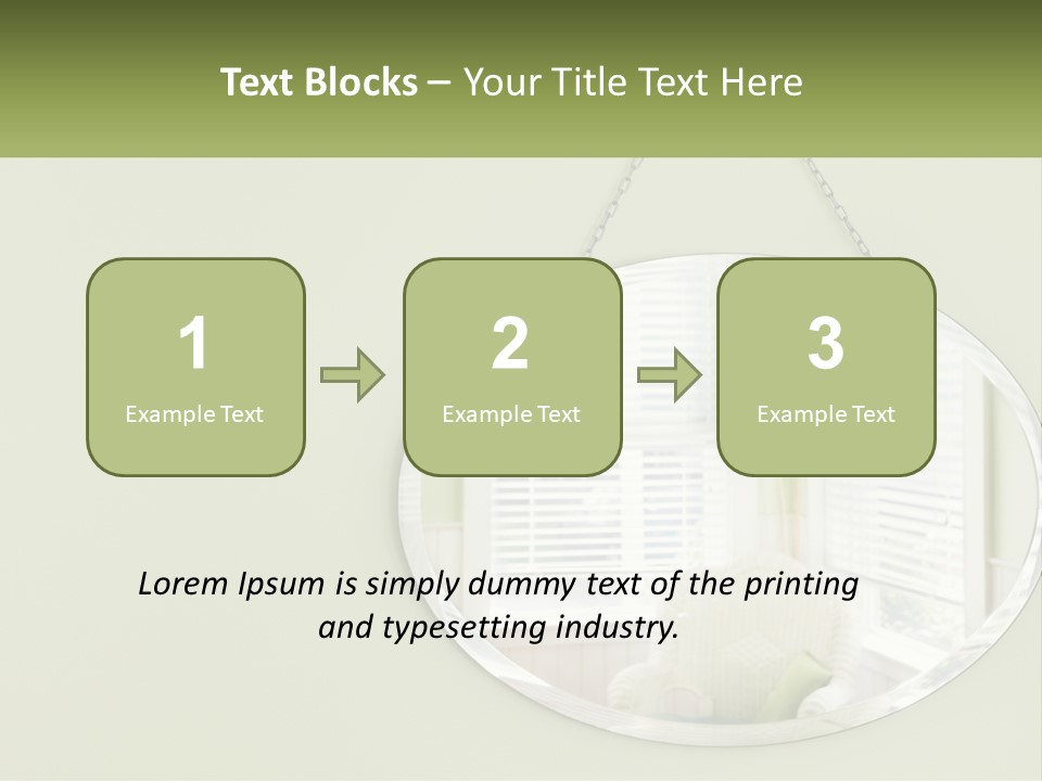 House Part Unit PowerPoint Template
