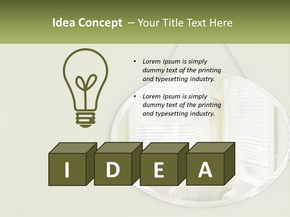 House Part Unit PowerPoint Template