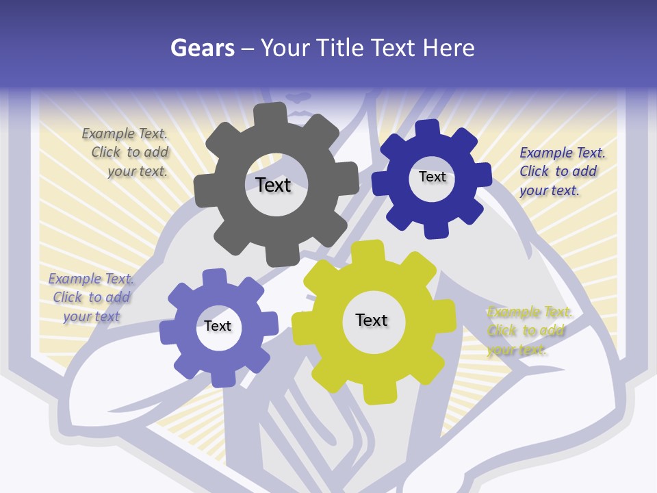 Energy Ventilation Switch PowerPoint Template