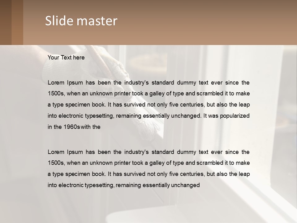 Air Technology Cooling PowerPoint Template