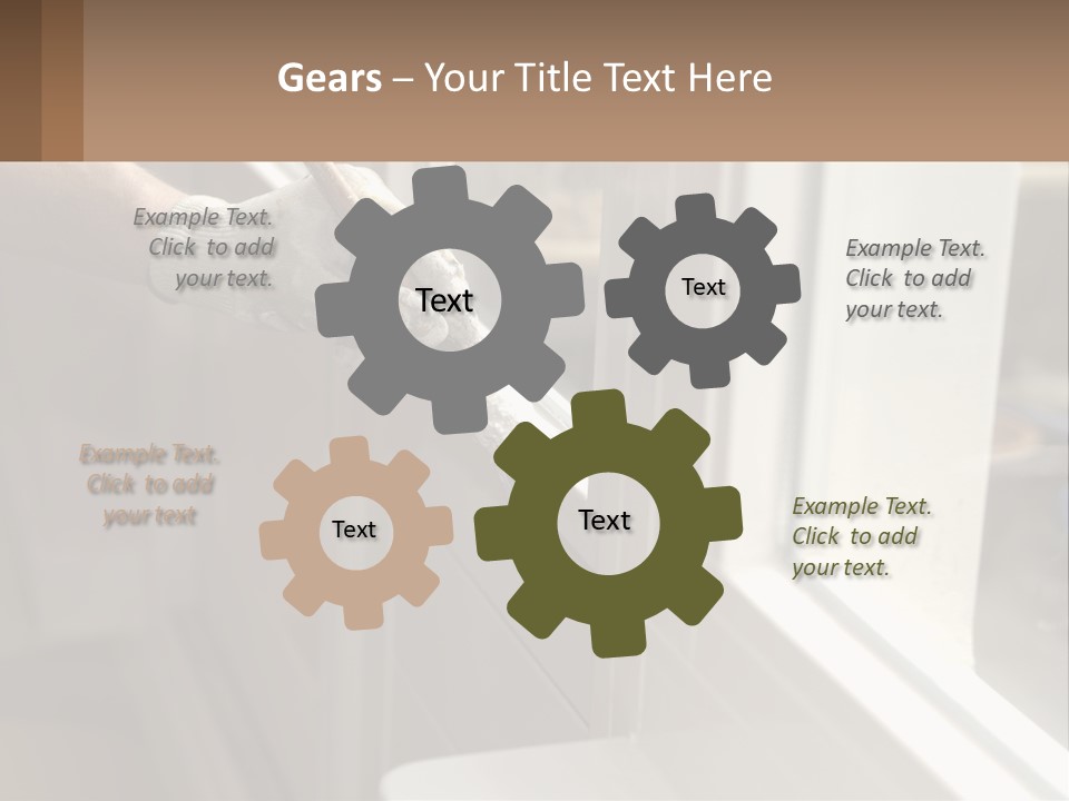 Air Technology Cooling PowerPoint Template