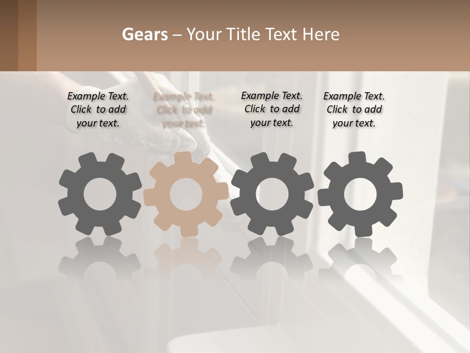 Air Technology Cooling PowerPoint Template