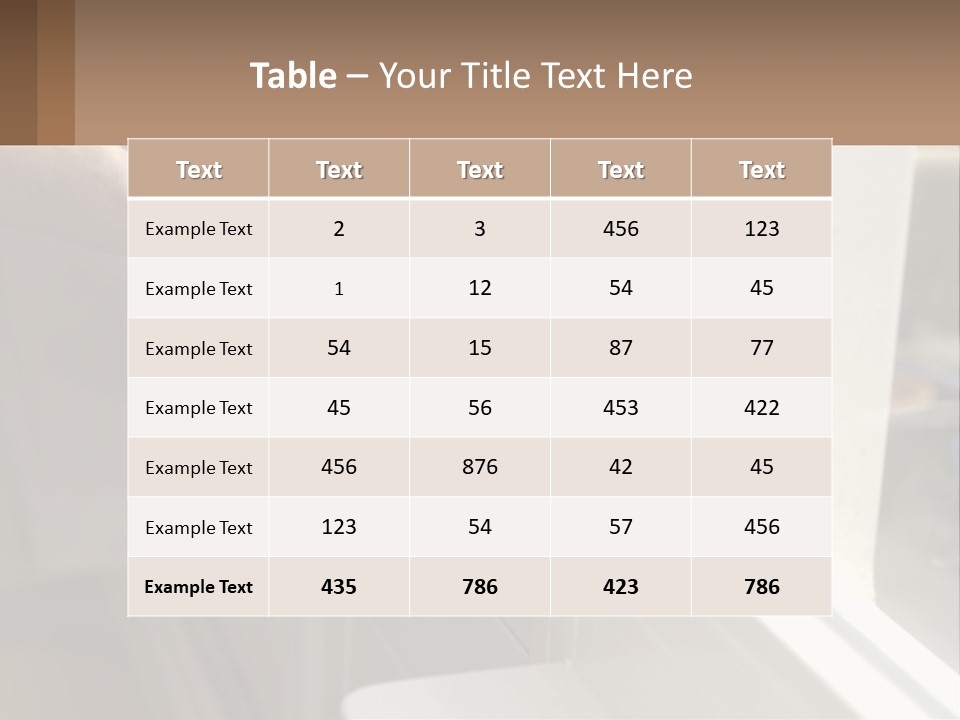 Air Technology Cooling PowerPoint Template