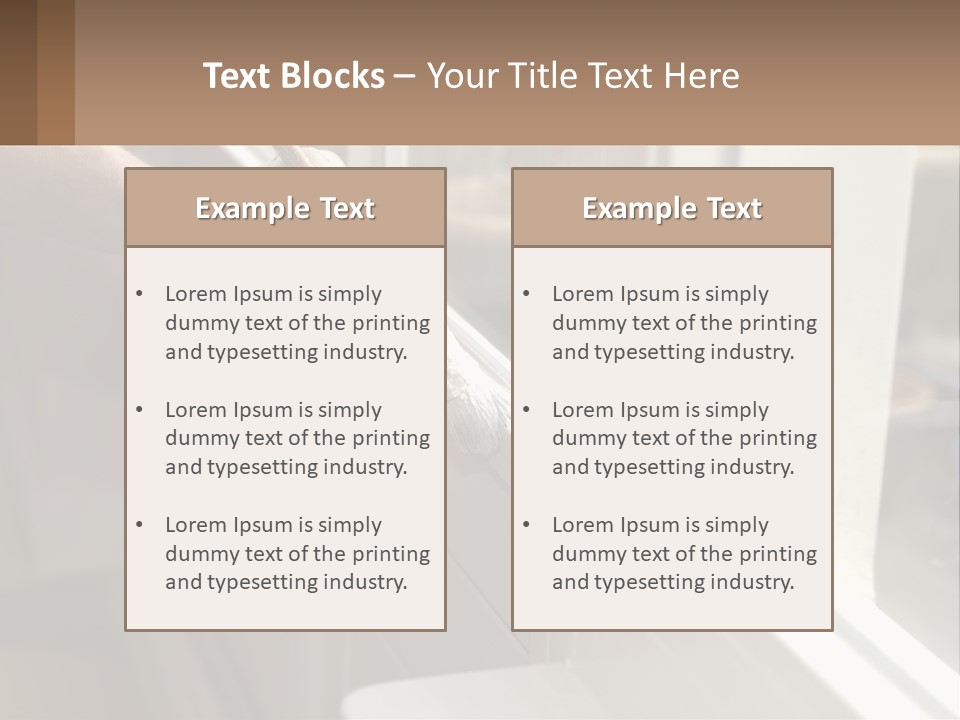 Air Technology Cooling PowerPoint Template