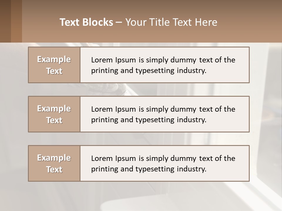 Air Technology Cooling PowerPoint Template