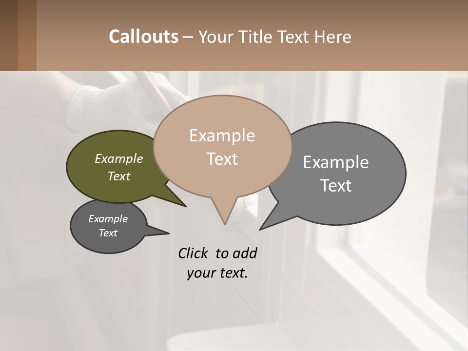 Air Technology Cooling PowerPoint Template