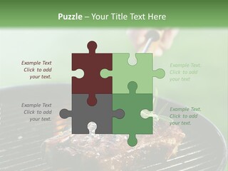 Part Energy White PowerPoint Template