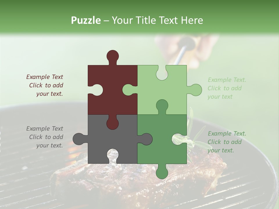 Part Energy White PowerPoint Template