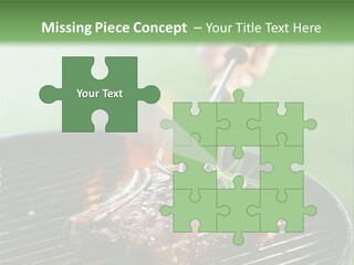 Part Energy White PowerPoint Template