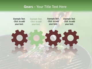 Part Energy White PowerPoint Template