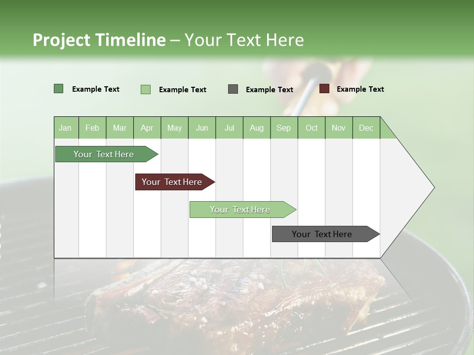 Part Energy White PowerPoint Template