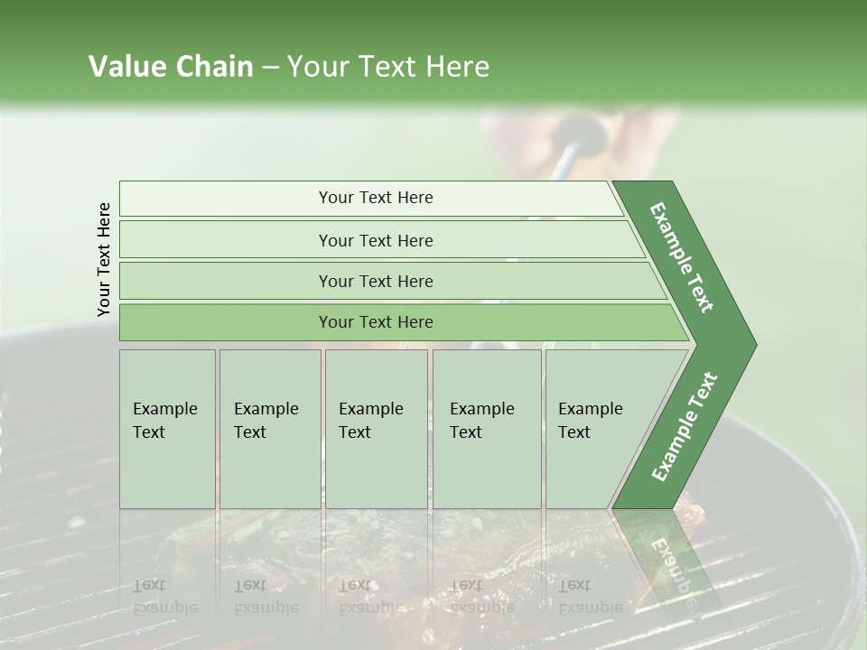 Part Energy White PowerPoint Template