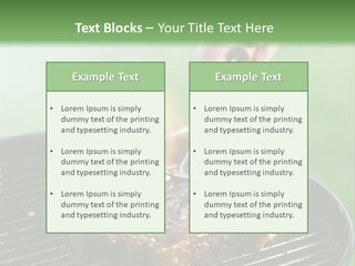 Part Energy White PowerPoint Template