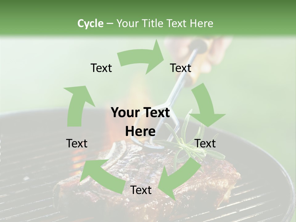 Part Energy White PowerPoint Template