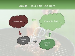 Part Energy White PowerPoint Template