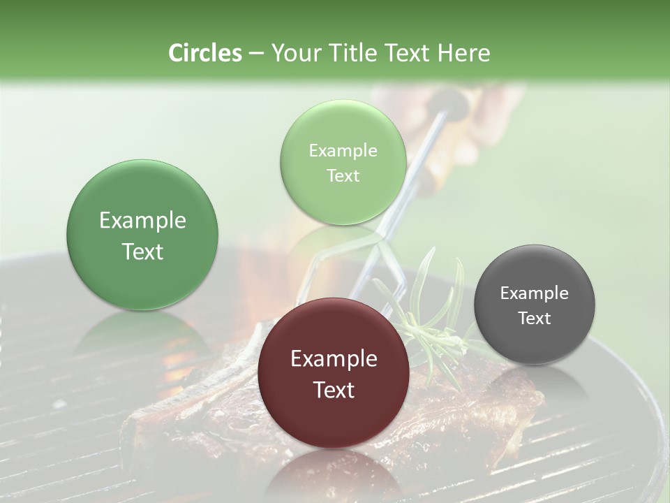 Part Energy White PowerPoint Template