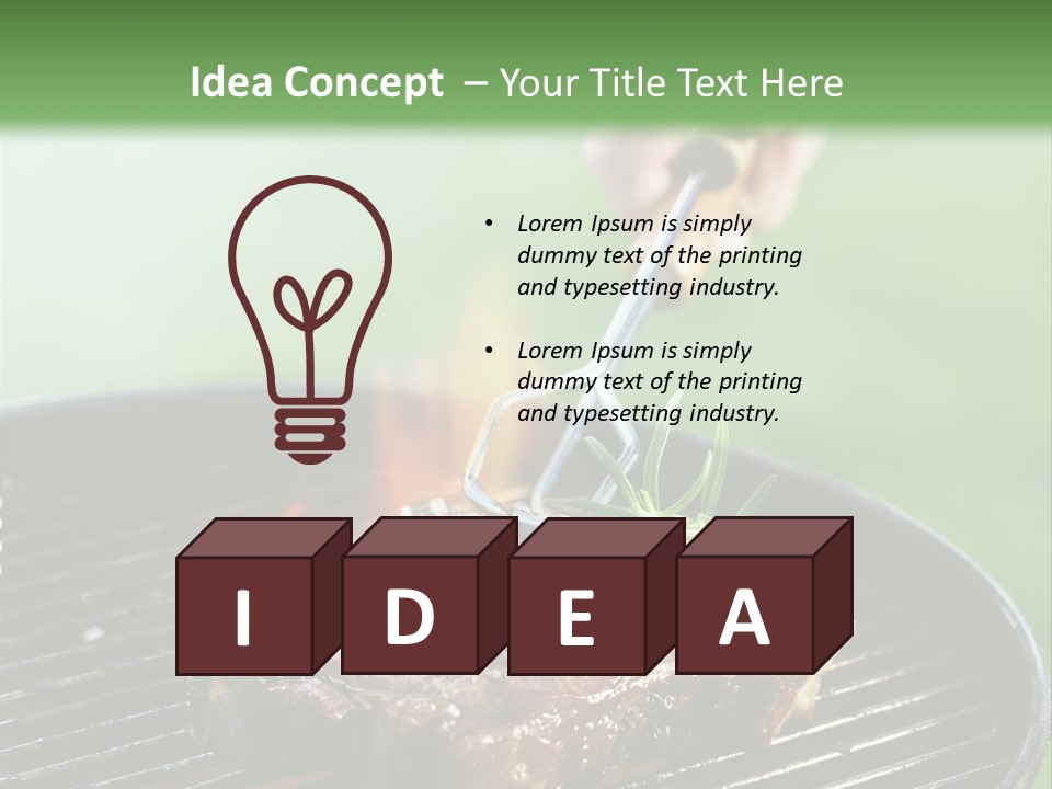 Part Energy White PowerPoint Template