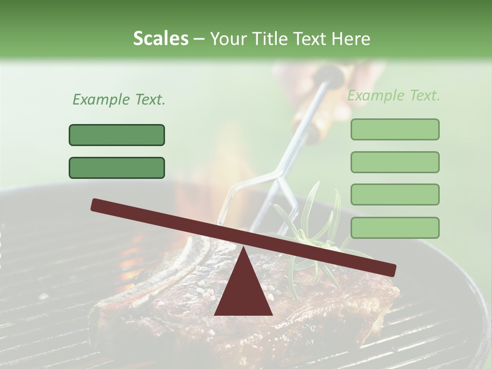 Part Energy White PowerPoint Template