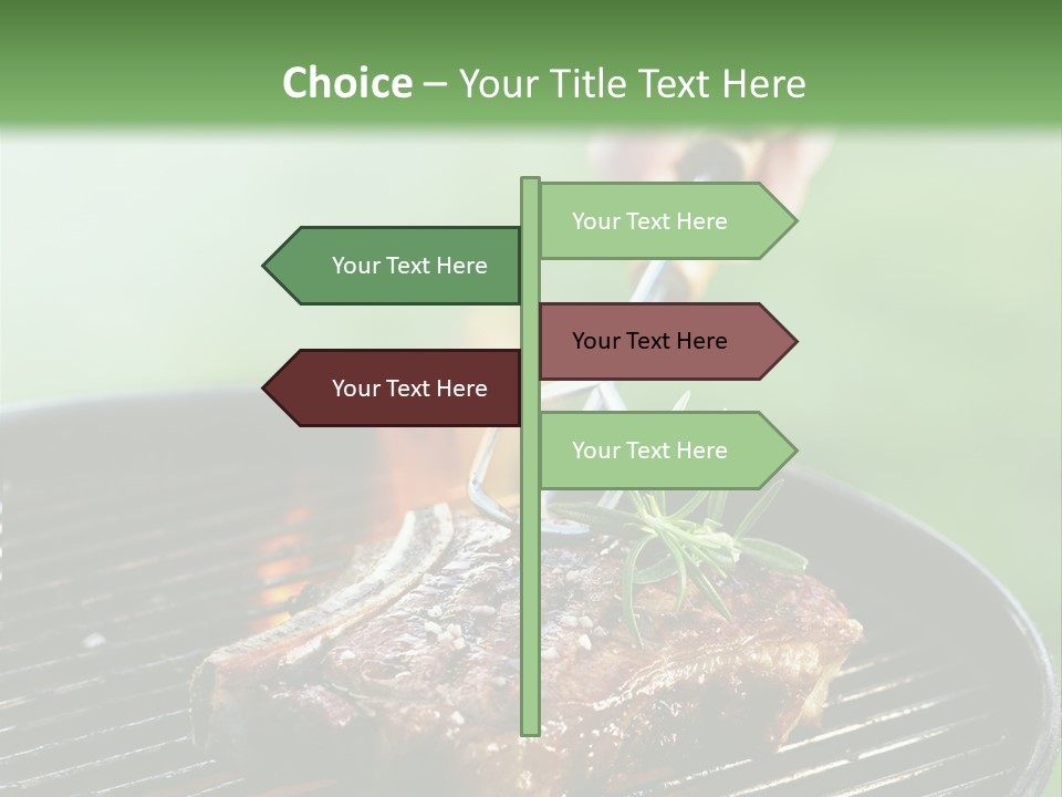 Part Energy White PowerPoint Template