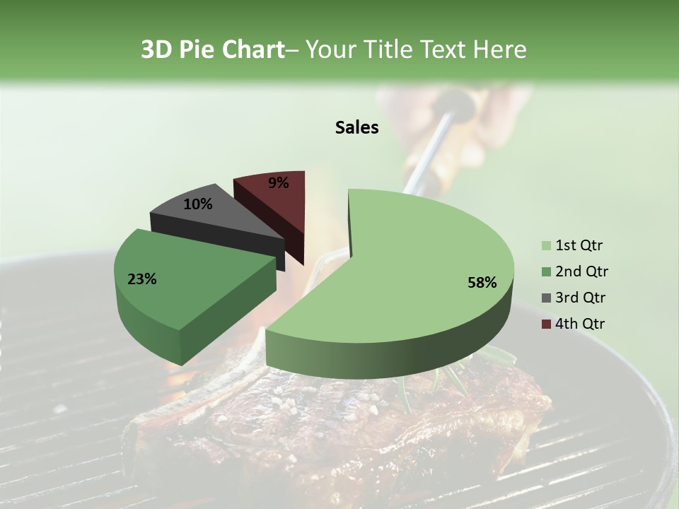 Part Energy White PowerPoint Template