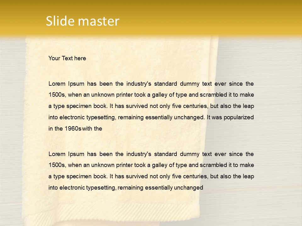 House Conditioner Cool PowerPoint Template