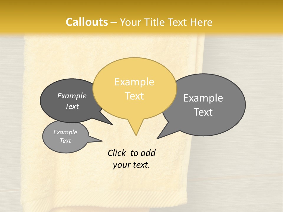 House Conditioner Cool PowerPoint Template