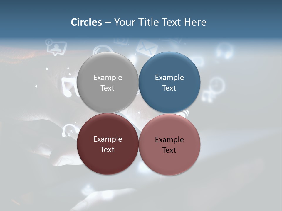 Cold System Power PowerPoint Template