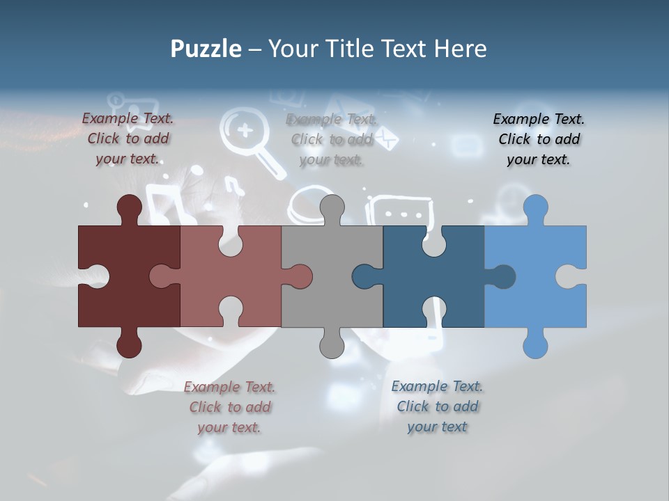 Cold System Power PowerPoint Template