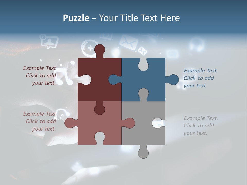 Cold System Power PowerPoint Template