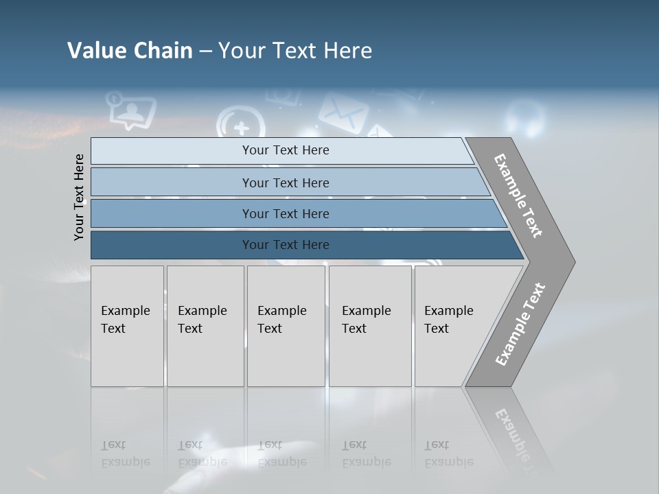 Cold System Power PowerPoint Template
