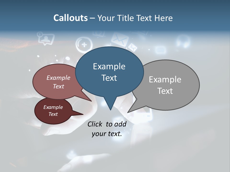 Cold System Power PowerPoint Template