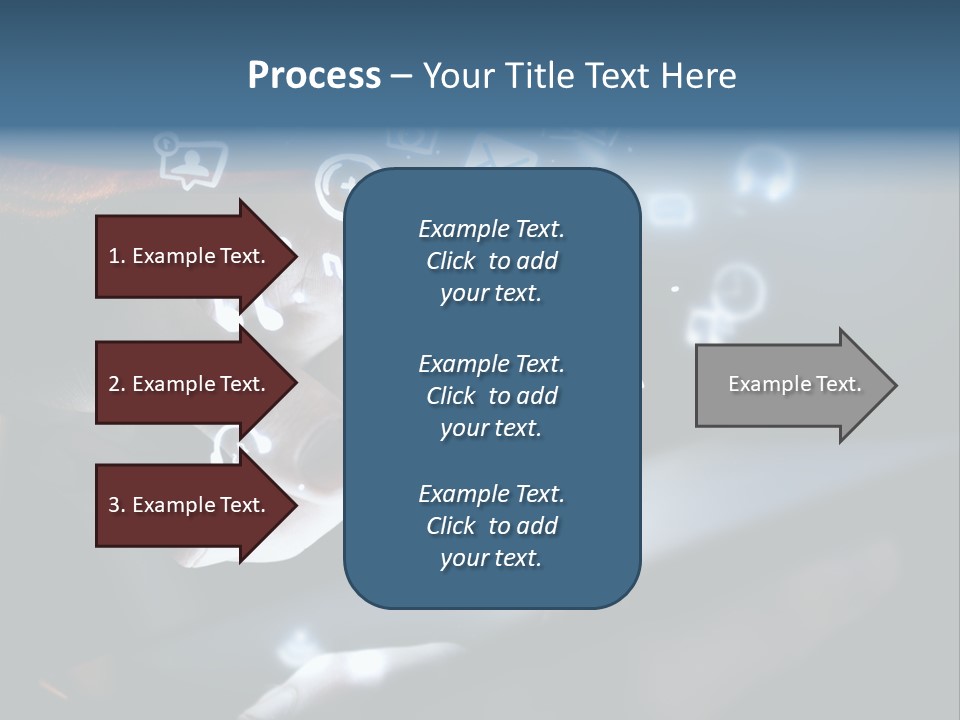 Cold System Power PowerPoint Template