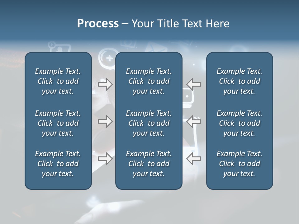 Cold System Power PowerPoint Template