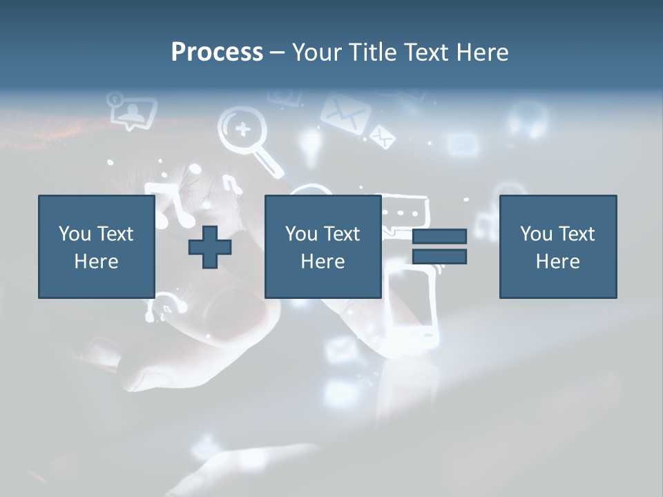 Cold System Power PowerPoint Template