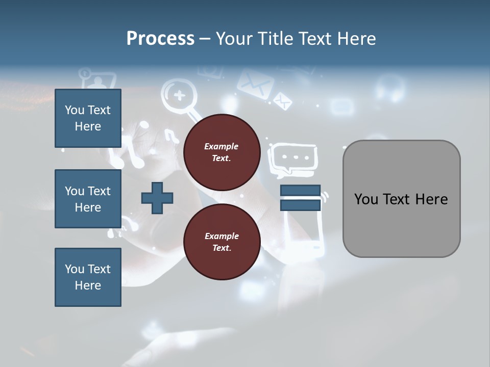 Cold System Power PowerPoint Template