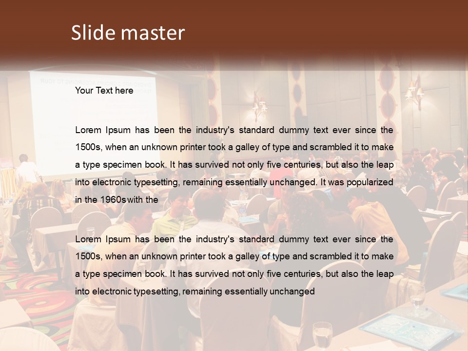 Technology Home Remote PowerPoint Template