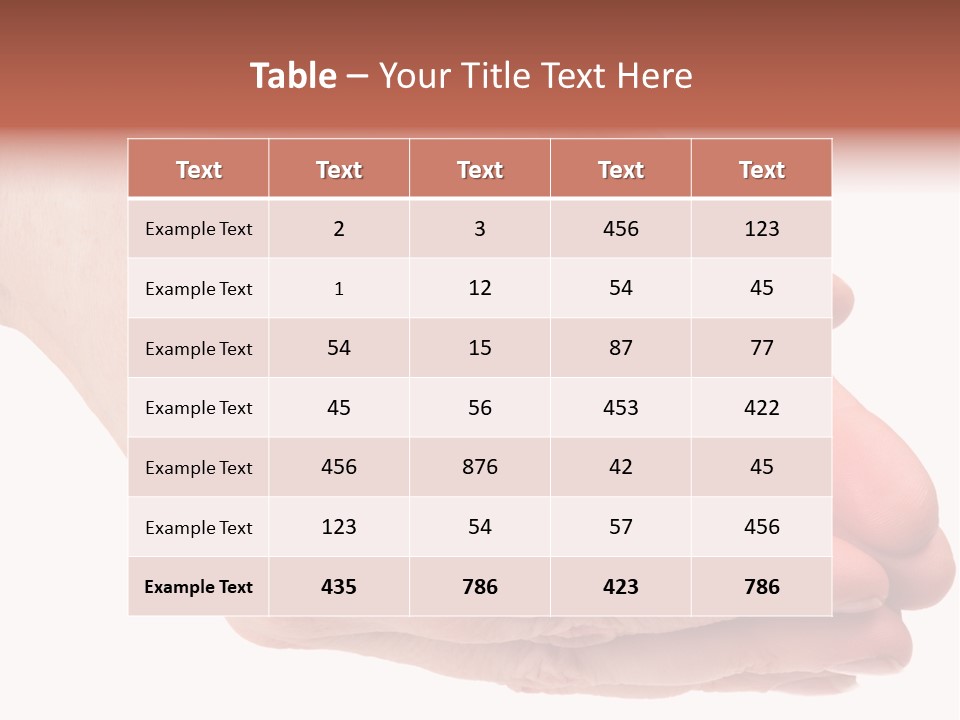 Unit Conditioner Technology PowerPoint Template