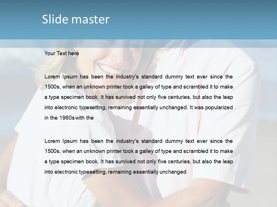 Supply House Equipment PowerPoint Template