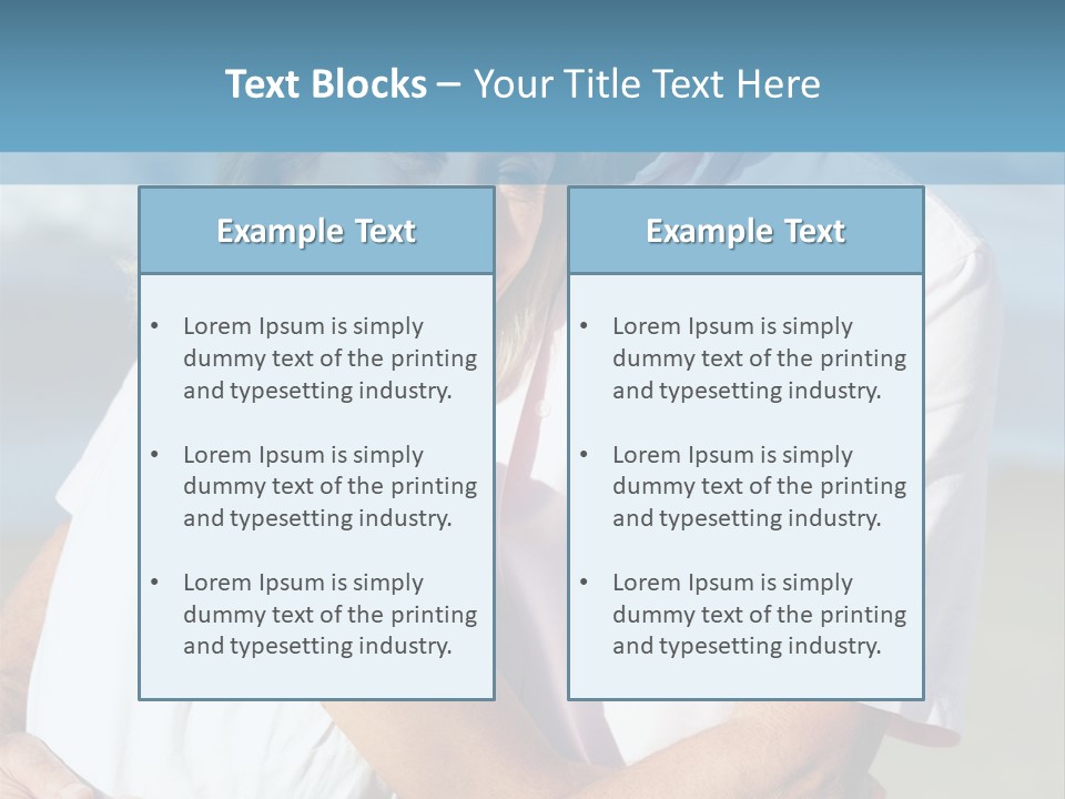 Supply House Equipment PowerPoint Template